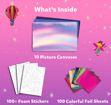 Peel and Press Foil Fun - Unicorns and Princesses - Toy Emporium