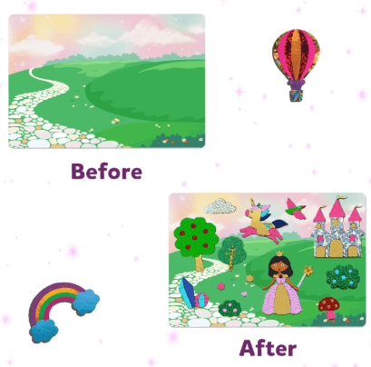 Peel and Press Foil Fun - Unicorns and Princesses - Toy Emporium