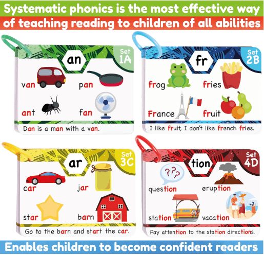 Phonics Flash Cards - Toy Emporium
