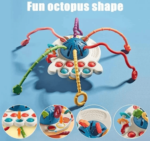 Pull String Activity Toy - Toy Emporium
