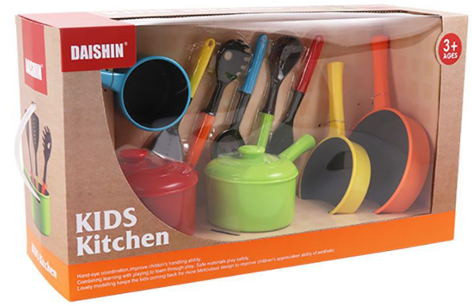 Realistic Kids Pots Set - Toy Emporium
