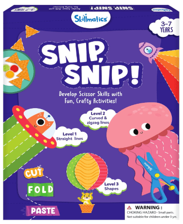 Scissor Skills Activity Book - Snip Snip Multi Theme - Toy Emporium