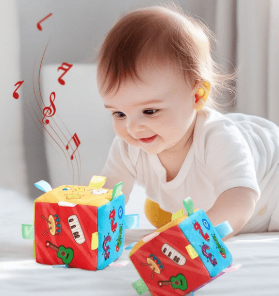 Sensory Musical Cube - Toy Emporium