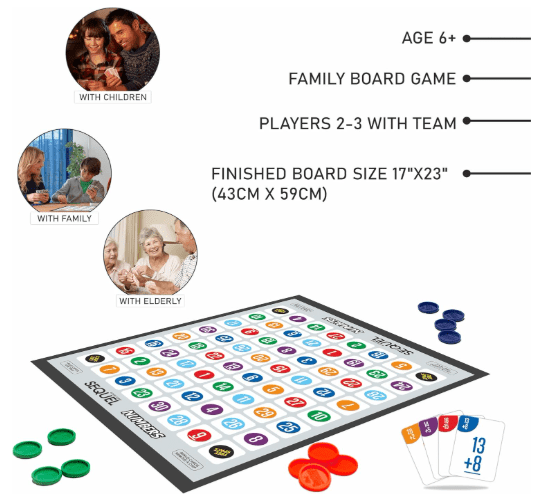 Sequel Numbers Board Game - Toy Emporium