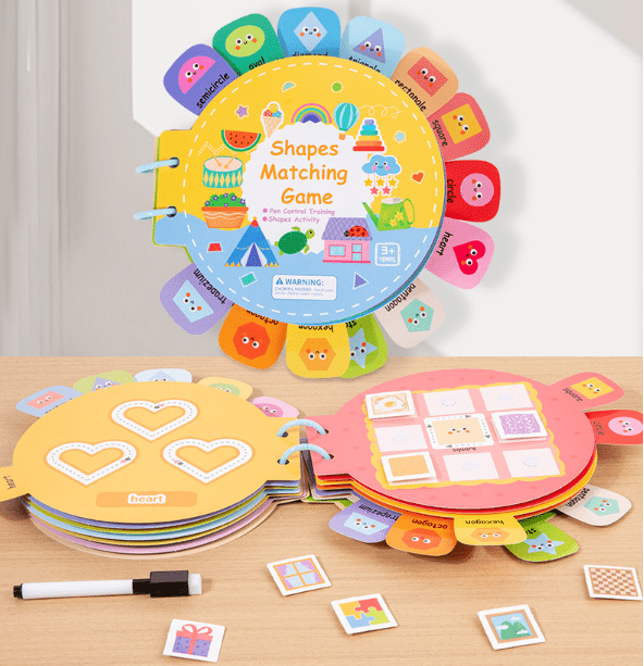 Shapes Busy Book - Toy Emporium