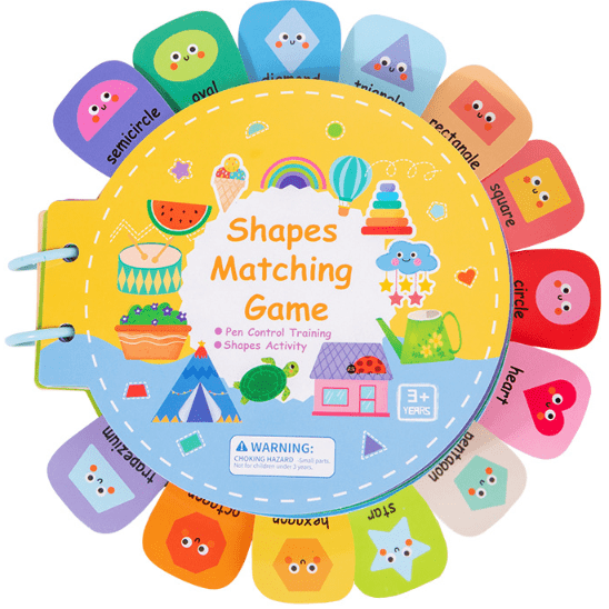 Shapes Busy Book - Toy Emporium