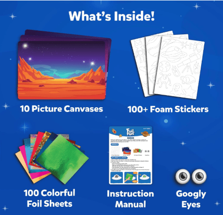 Skillmatics Foil Fun - Space - Toy Emporium