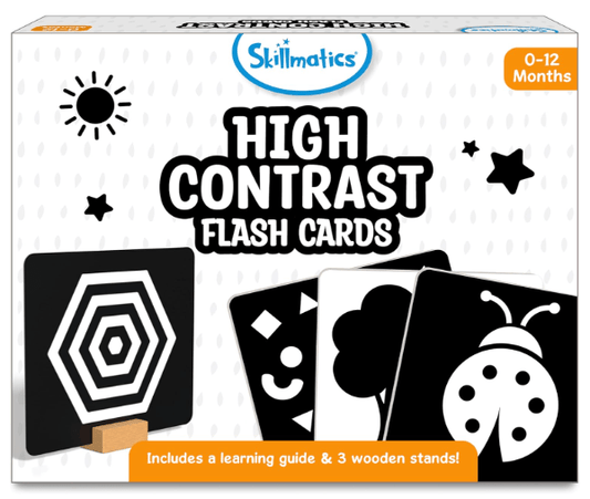 Skillmatics High Contrast Flash Cards - Toy Emporium