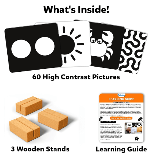 Skillmatics High Contrast Flash Cards - Toy Emporium