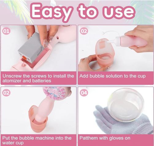 Smoke Bubble Machine - Toy Emporium