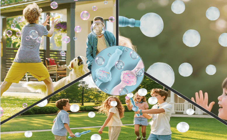 Smoke Bubble Machine - Toy Emporium