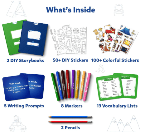 Storybook Art Kit - All My Adventures - Toy Emporium