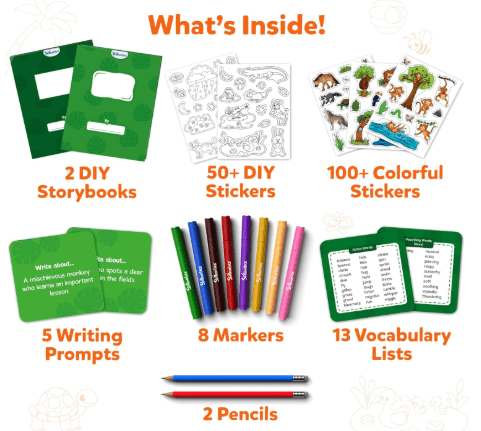 Storybook Art Kit - Animal Adventures - Toy Emporium