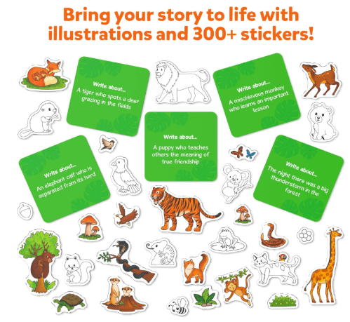 Storybook Art Kit - Animal Adventures - Toy Emporium