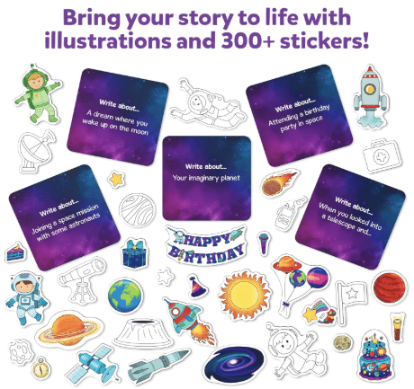 Storybook Art Kit - Space Explorers - Toy Emporium