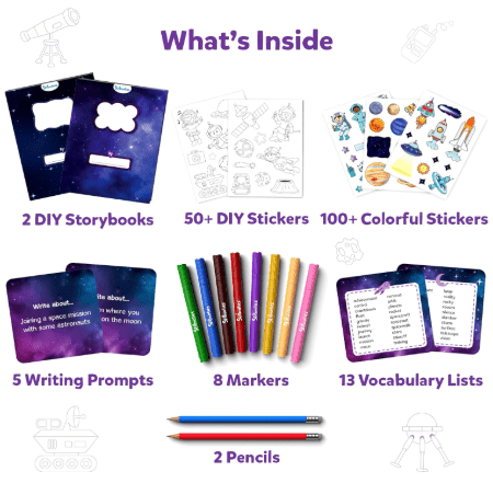 Storybook Art Kit - Space Explorers - Toy Emporium