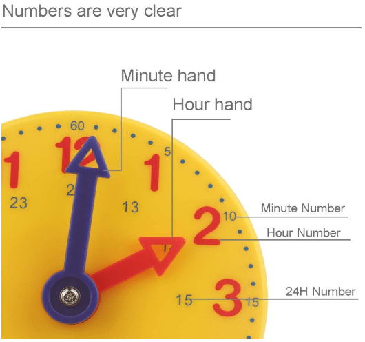 Student Learning Clock - Toy Emporium
