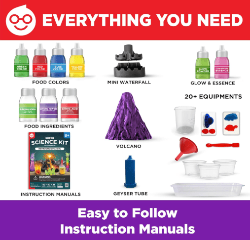 Super Science Kit 100+ Experiments - Toy Emporium