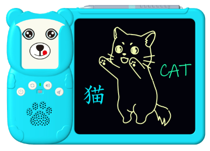 Talking and Drawing Tablet with Flashcards - Toy Emporium