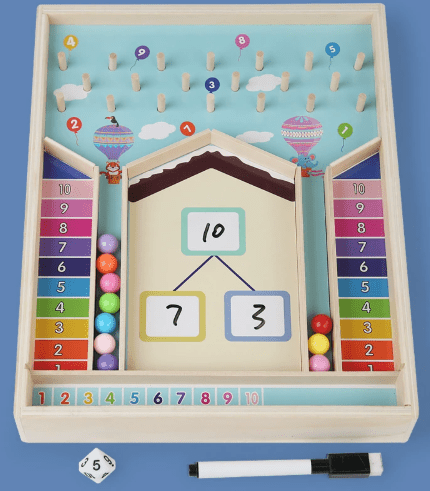 Ten Frame Math Game - Toy Emporium
