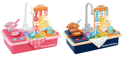 Water Sink Play Set with Stove - Toy Emporium