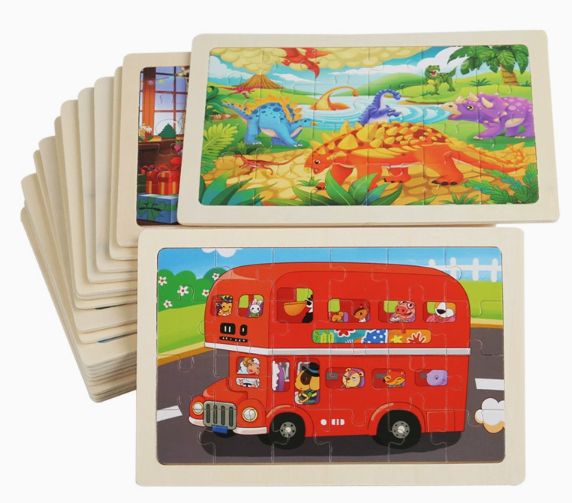 Wooden Jigsaw Puzzles - Toy Emporium
