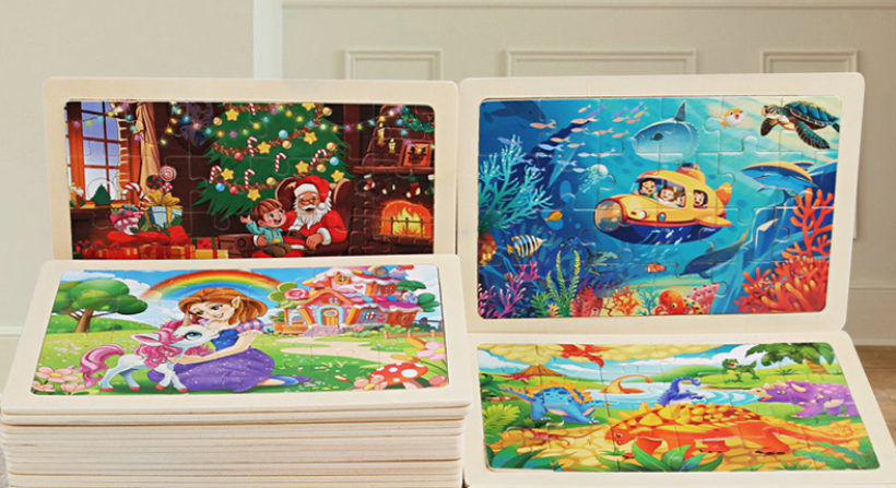 Wooden Jigsaw Puzzles - Toy Emporium