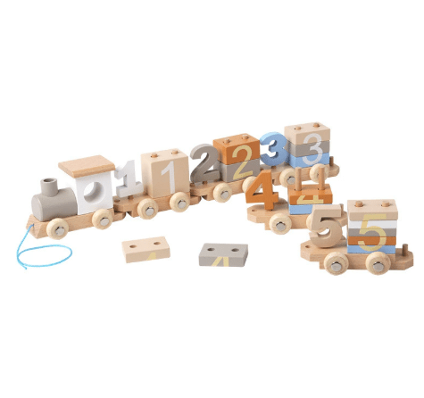 Wooden Number Train - Toy Emporium