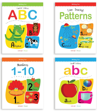 Writing Fun :Set Of 4 Books - Toy Emporium